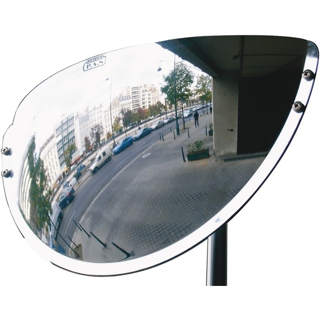 Miroir d'observation SPL, pour 3 directions, H 300 x l 600 mm plastique, 6 m Illustration du produit: Miroir d'observation SPL, pour 3 directions, H 300 x l 600 mm plastique, 6 m