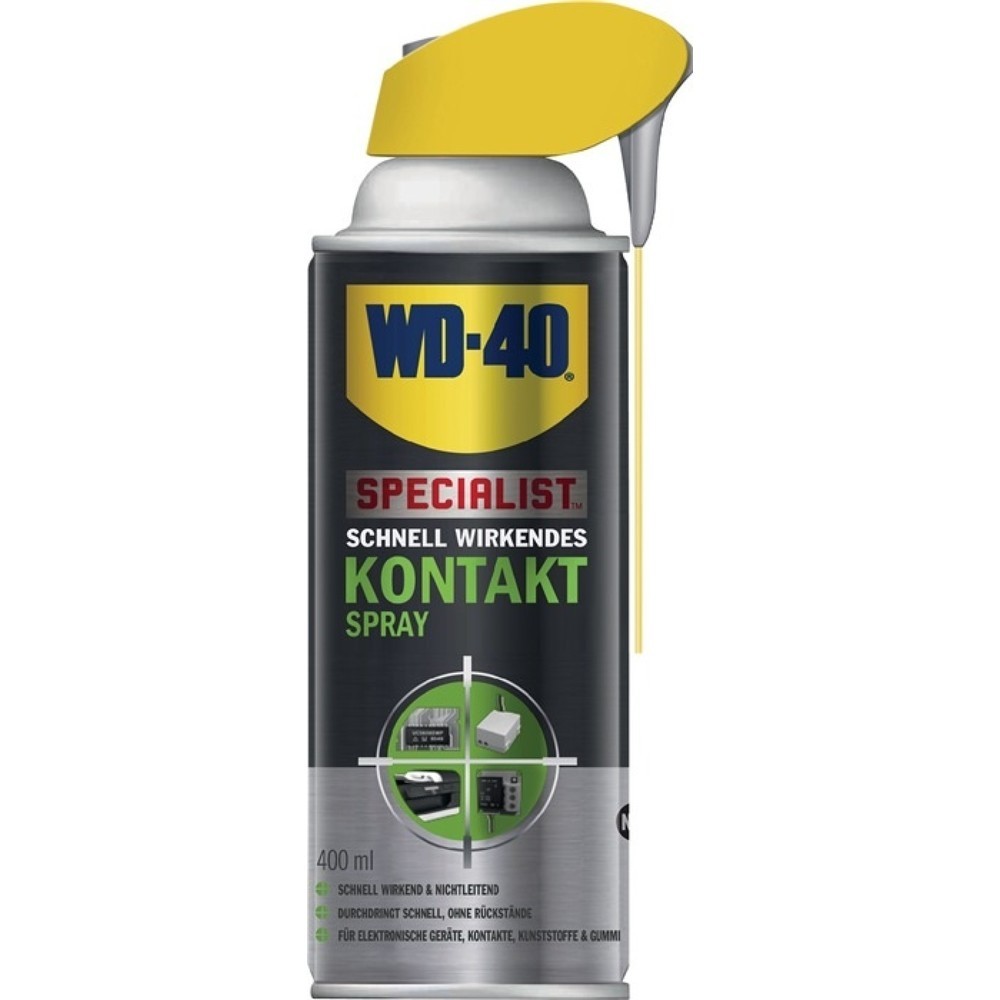 Illustration du produit: Produit nettoyant de contacts 400 ml bombe aérosol Smart Straw™ WD-40 SPECIALIST