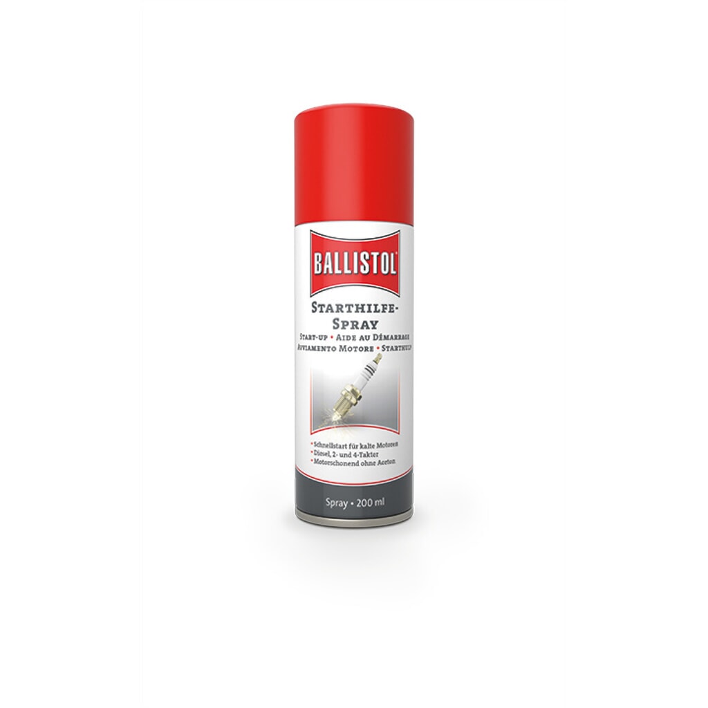 Illustration du produit: Spray d'aide au démarrage 200 ml bombe aérosol BALLISTOL