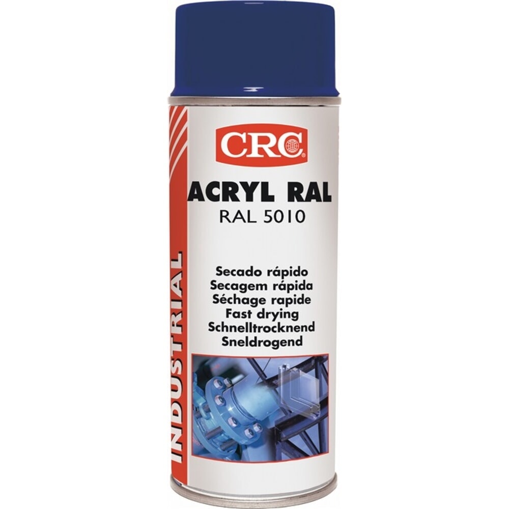 Illustration du produit: Protection de peinture CRC peinture peinture acrylique noir jais ma RAL 9005 pulvérisateur 400ml