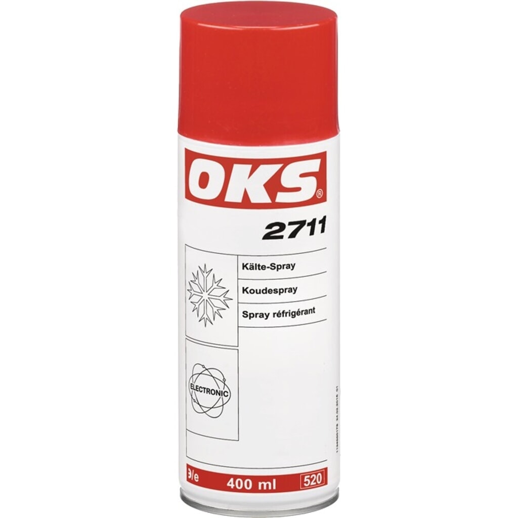 Spray givrant 2711 400 ml incolore jusqu’à -45 degr. C bombe aérosol OKS Illustration du produit: Spray givrant 2711 400 ml incolore jusqu’à -45 degr. C bombe aérosol OKS