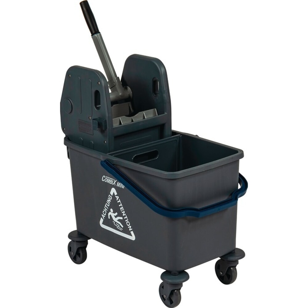 Illustration du produit: Chariot de nettoyage SPRiNTUS, plastique, seau 1 x 35 l, avec cloison, presse