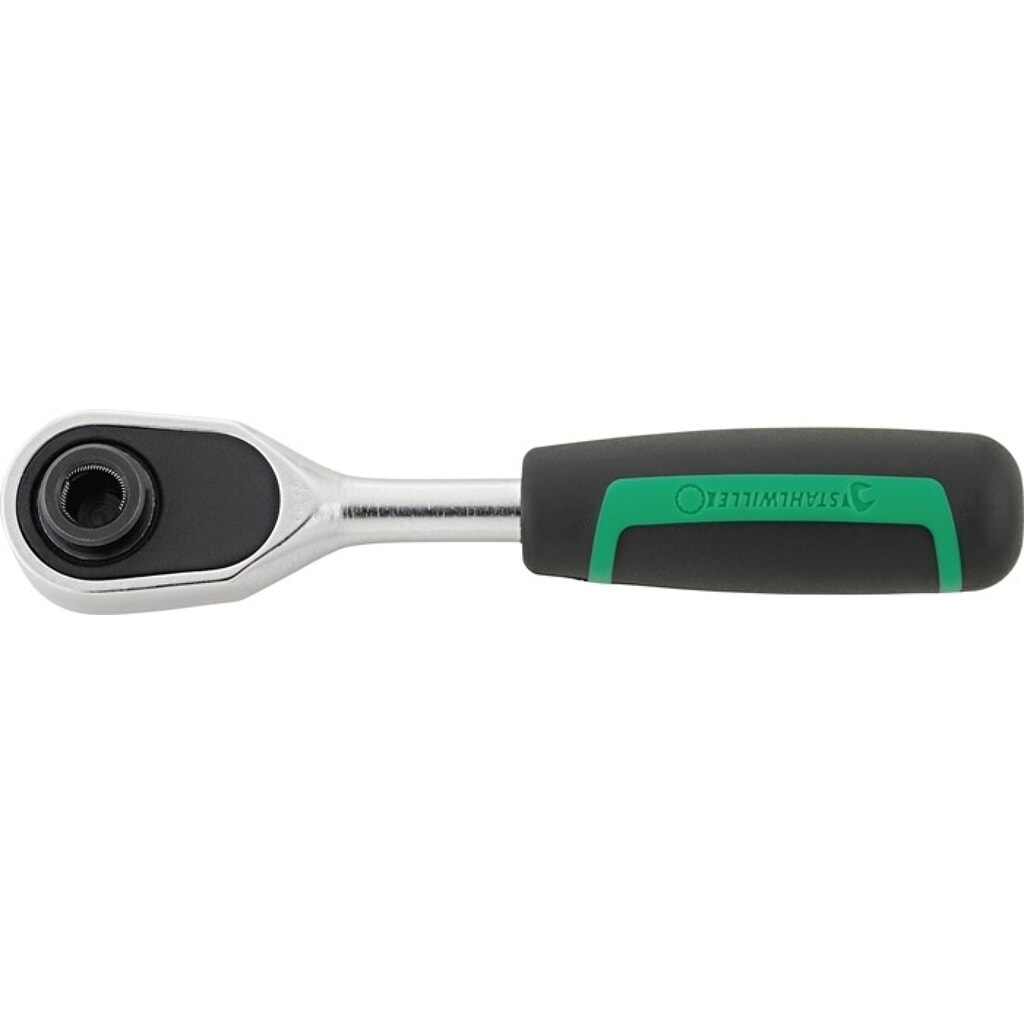 N° de l'image du produit 2 : STAHLWILLE Bit-/Hebelumschaltknarre 419 B QR, Länge 117 mm 80 Zähne, 1/4 ″ mit Ausdrückfunktion