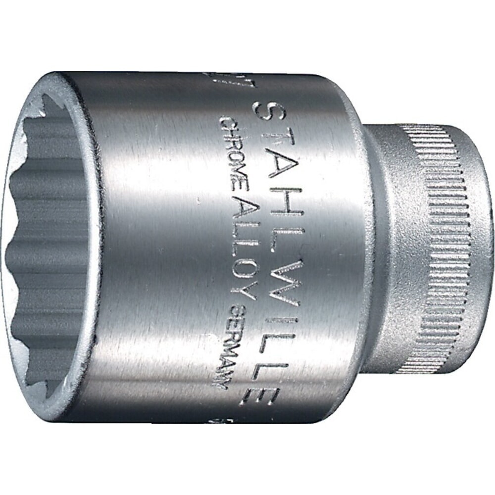 Illustration du produit: STAHLWILLE Steckschlüsseleinsatz 50, Schlüsselweite 19 mm, 1/2 ″ 12-kant, Länge 38 mm