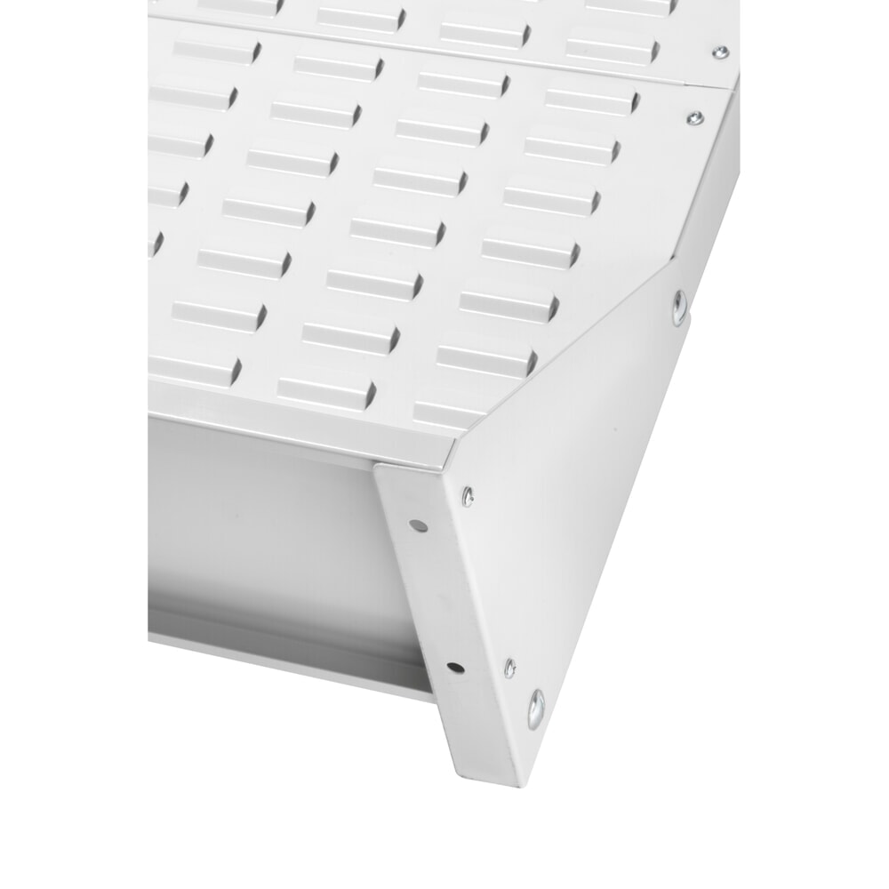 N° de l'image du produit 2 : Kappes RasterPlan® Station d’hygiène, cloison avec 3 plaques perforées, HxlxP 1 450 x 1 000 x 430 mm, modèle 2