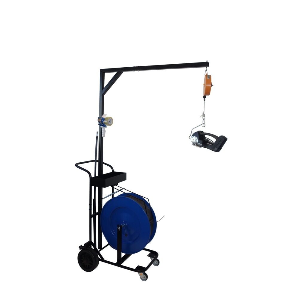 N° de l'image du produit 1 : Station de cerclage BW-XL, avec dispositif de suspension et support