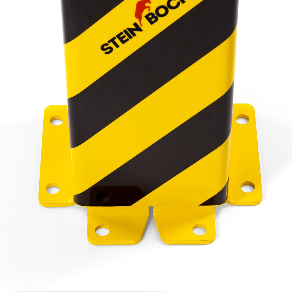 N° de l'image du produit 6 : Coin de protection en acier Steinbock® SAW-1, profilé en U, épaisseur 6 mm, hauteur 400 mm