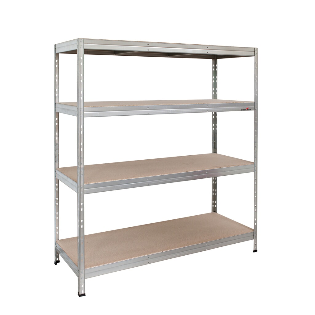 Illustration du produit: Steinbock® Weitspannregal, Fachlast 250 kg, HxBxT 1.800 x 1.600 x 600 mm