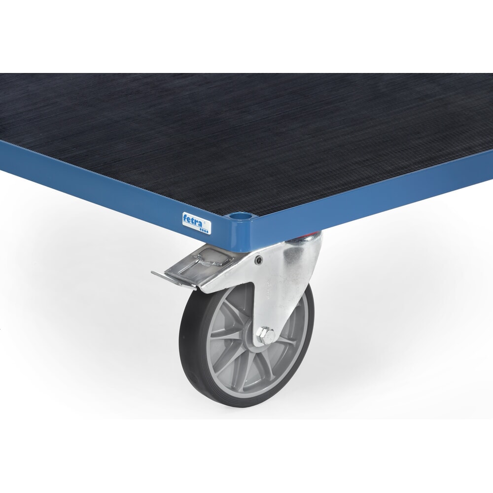 Illustration du produit: Supplément de prix pour surface de chargement fetra® recouverte de caoutchouc strié Largeur utile 800 mm Longueur utile 1 200 mm