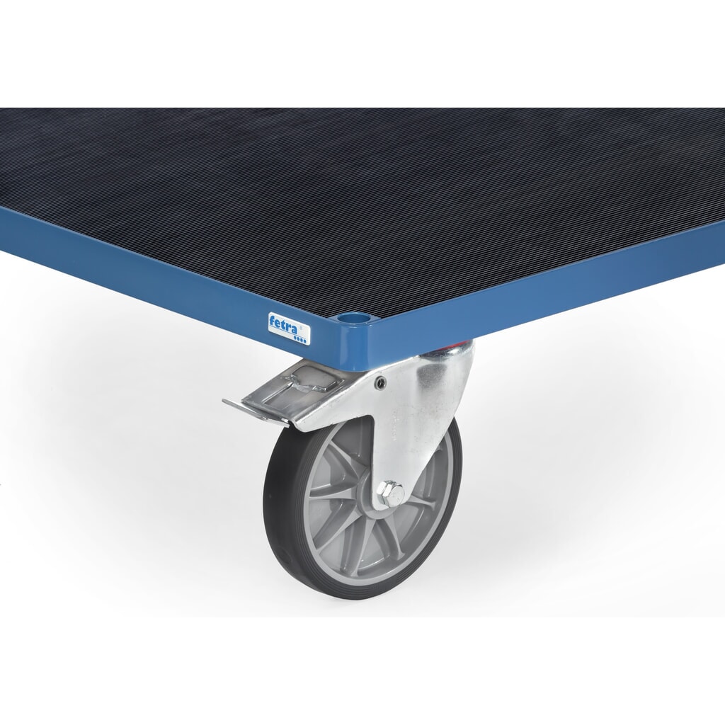 Illustration du produit: Supplément de prix pour surface de chargement fetra® recouverte de caoutchouc strié Largeur utile 600 mm Longueur utile 1 000



 mm