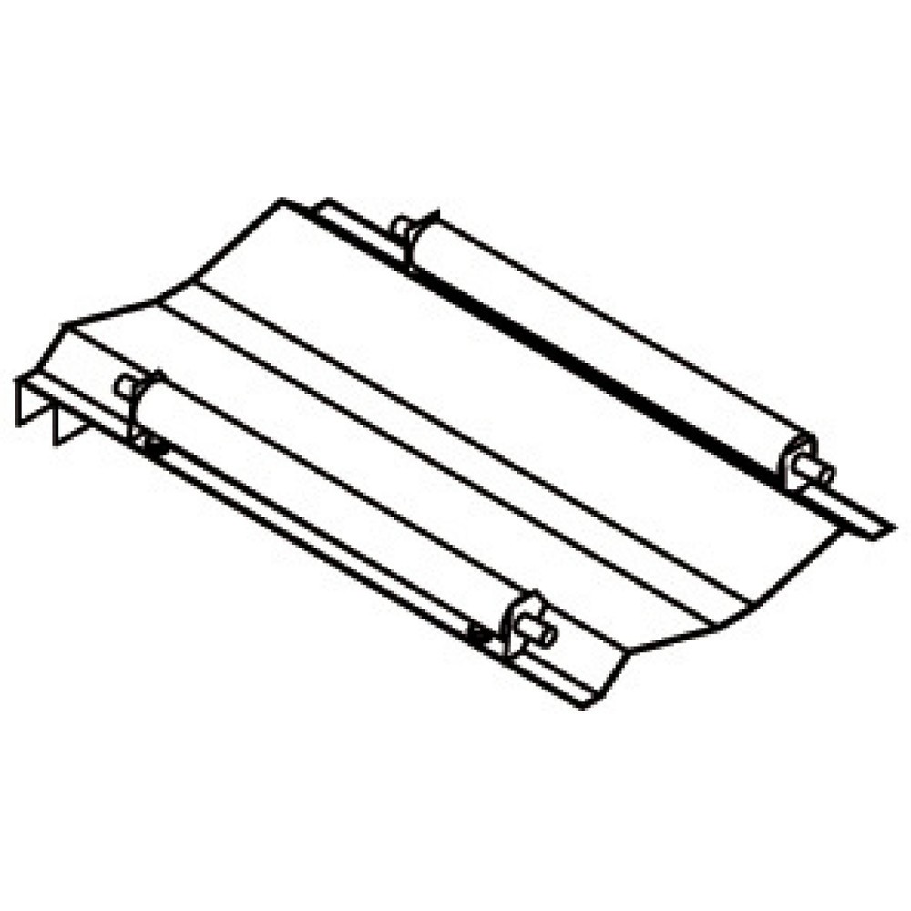 Illustration du produit: Support de fût pour 1 fût de 200 litres, avec roues, hauteur 50 mm