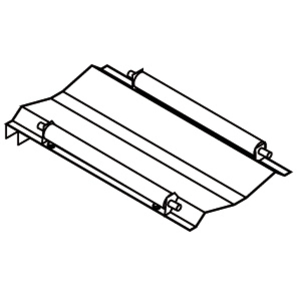Illustration du produit: Support de fût pour 1 fût de 200 litres, avec roues, hauteur 50 mm