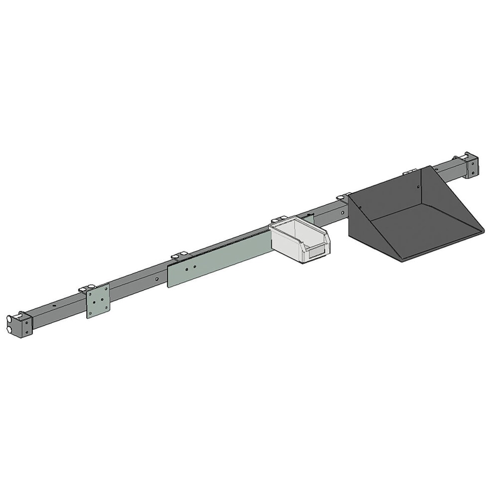 N° de l'image du produit 2 : Plateau multifonction pour table d’emballage Rocholz, H x l x P 130 x 315 x 240 mm