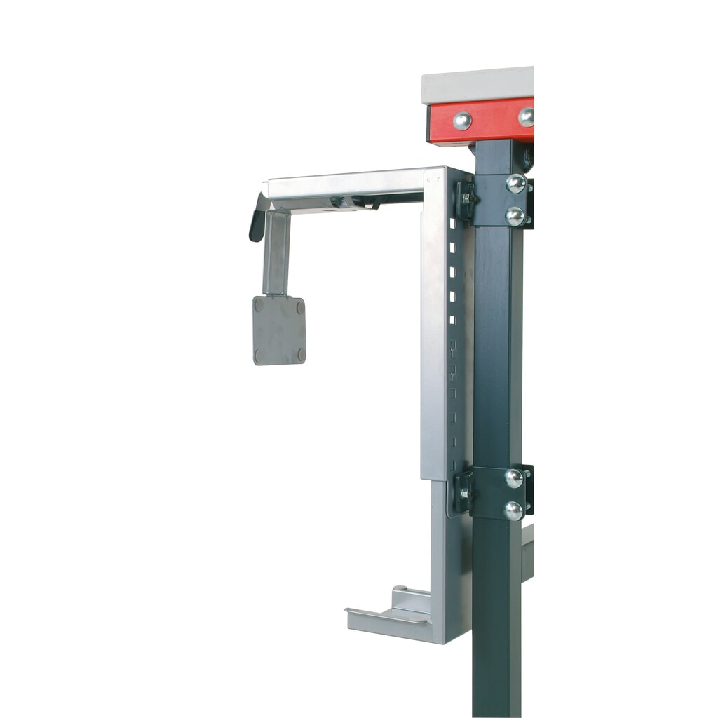 Rocholz support pour PC pour systèmes de table d’emballage, fixable de manière universelle sur les pieds de table, dimensions intérieures H x l 307‑531 x 78‑220 mm Illustration du produit: Rocholz support pour PC pour systèmes de table d’emballage, fixable de manière universelle sur les pieds de table, dimensions intérieures H x l 307‑531 x 78‑220 mm