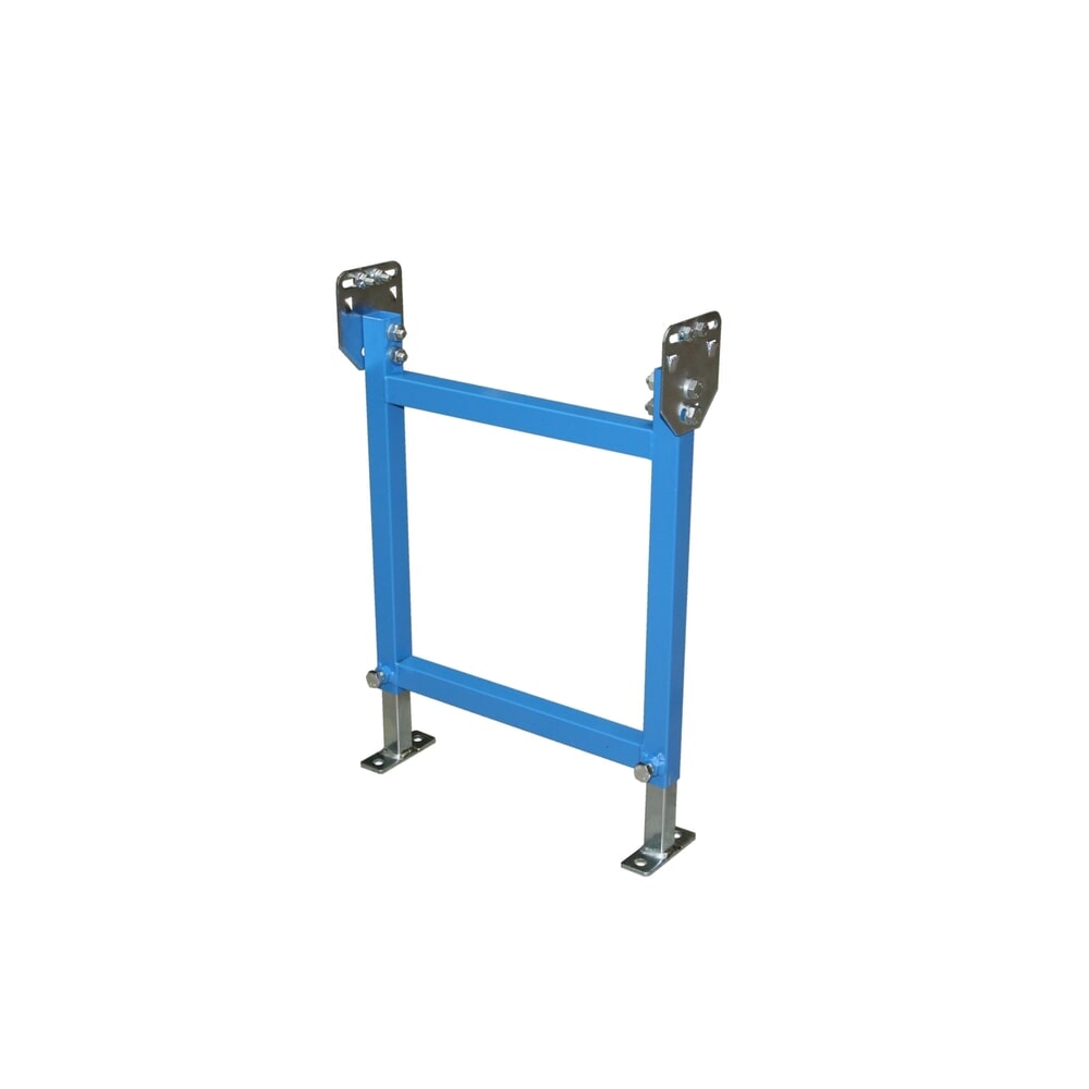Illustration du produit: Support pour convoyeur à rouleaux pour charges lourdes, support double de type U1, largeur de convoyeur jusqu’à 600 mm, hauteur de 275 mm