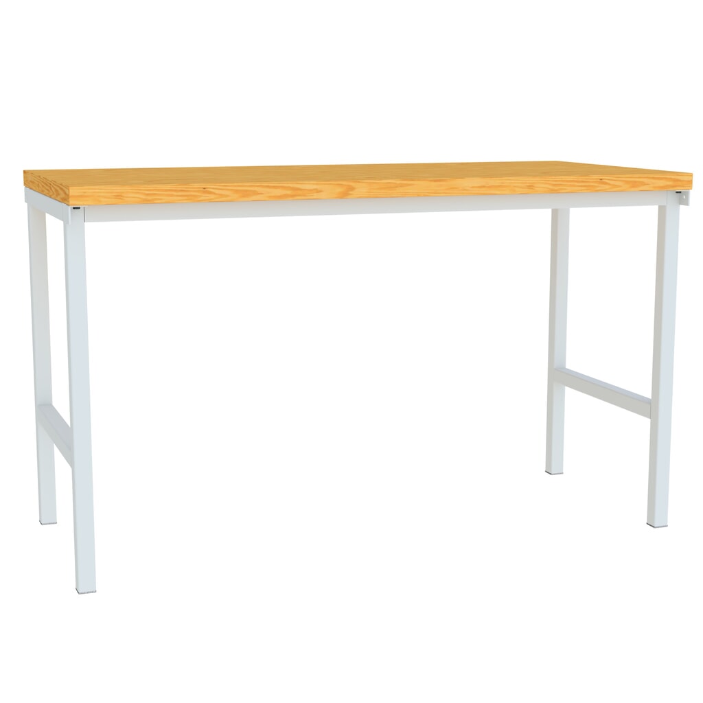 Table d’établi PAVOY, H x l x P 900 x 1 500 x 700 mm, gris clair N° de l'image du produit 1 : Table d’établi PAVOY, H x l x P 900 x 1 500 x 700 mm, gris clair