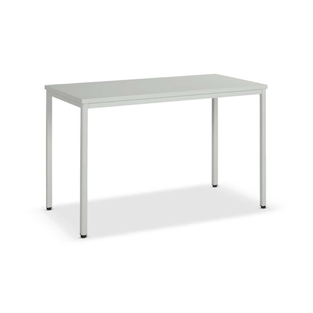 Illustration du produit: Table multi-usages, surface insensible aux rayures, 4 pieds à patins de sol, HxlxP 750 x 1 200 x 600 mm