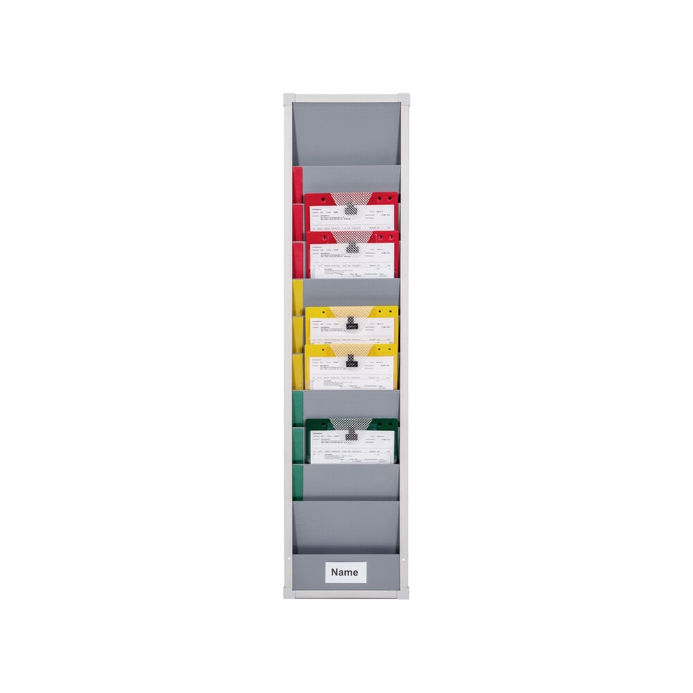 Illustration du produit: Tableau Flexoboard, segment unique, roulettes et pièces d’écartement incluses, sans profilé en aluminium, H x l 1 185 x 315 mm