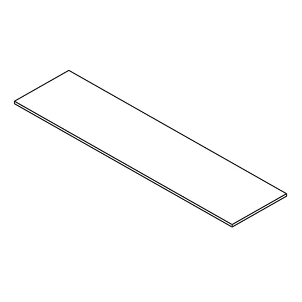 Illustration du produit: Tablette en bois, l 2 000 x P 500 mm