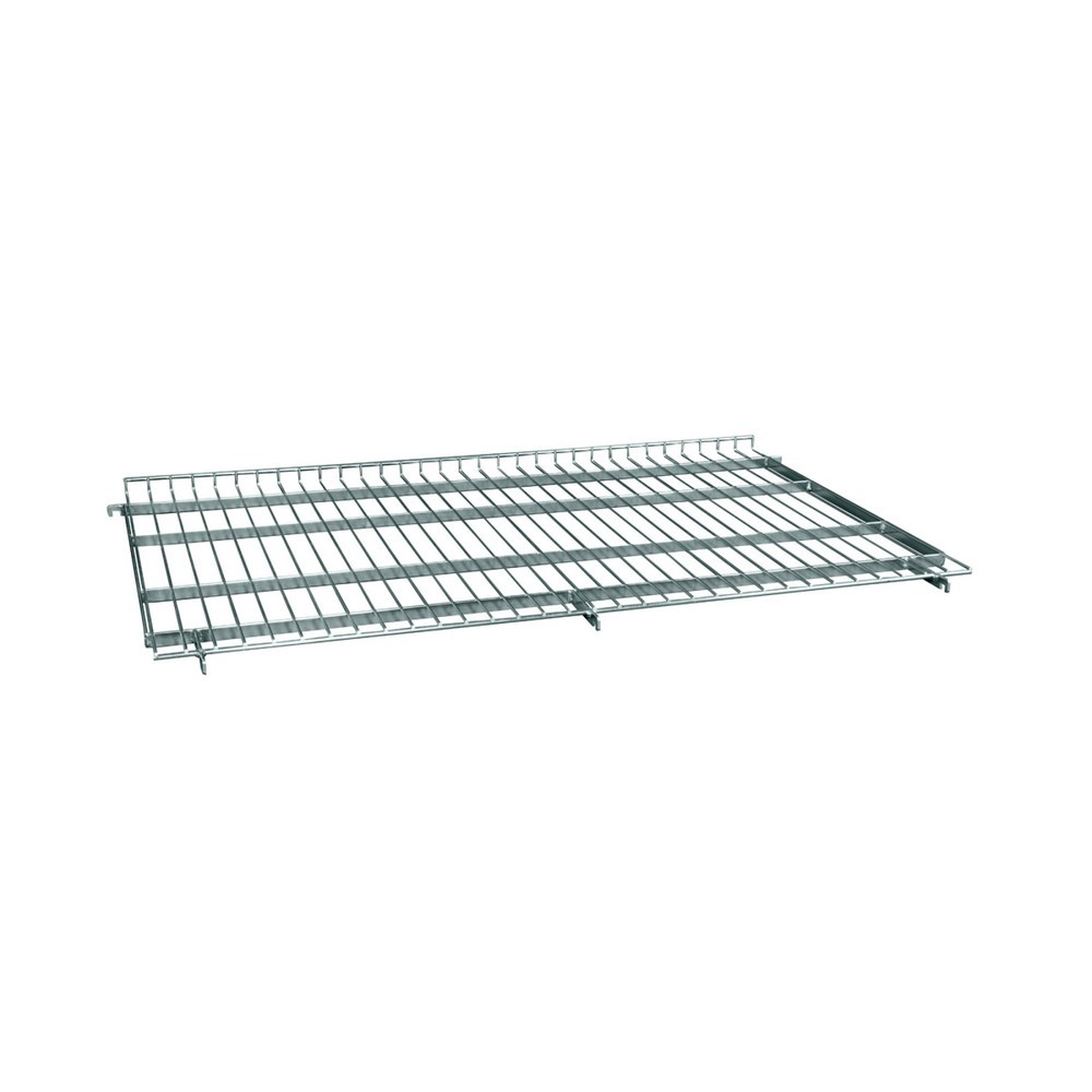 Illustration du produit: Tablette intermédiaire pour conteneur à roulettes en acier aux dimensions Euro, sans rebord, l x P 1 200 x 800 mm