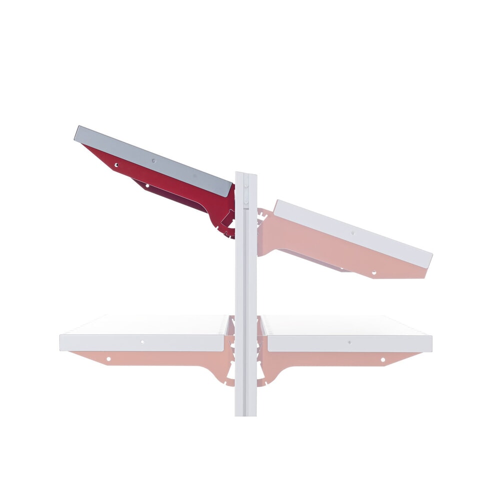 N° de l'image du produit 3 : Tablette pour les Rocholz tables d’emballage système FLEX, l x P 1 000 x 200 mm