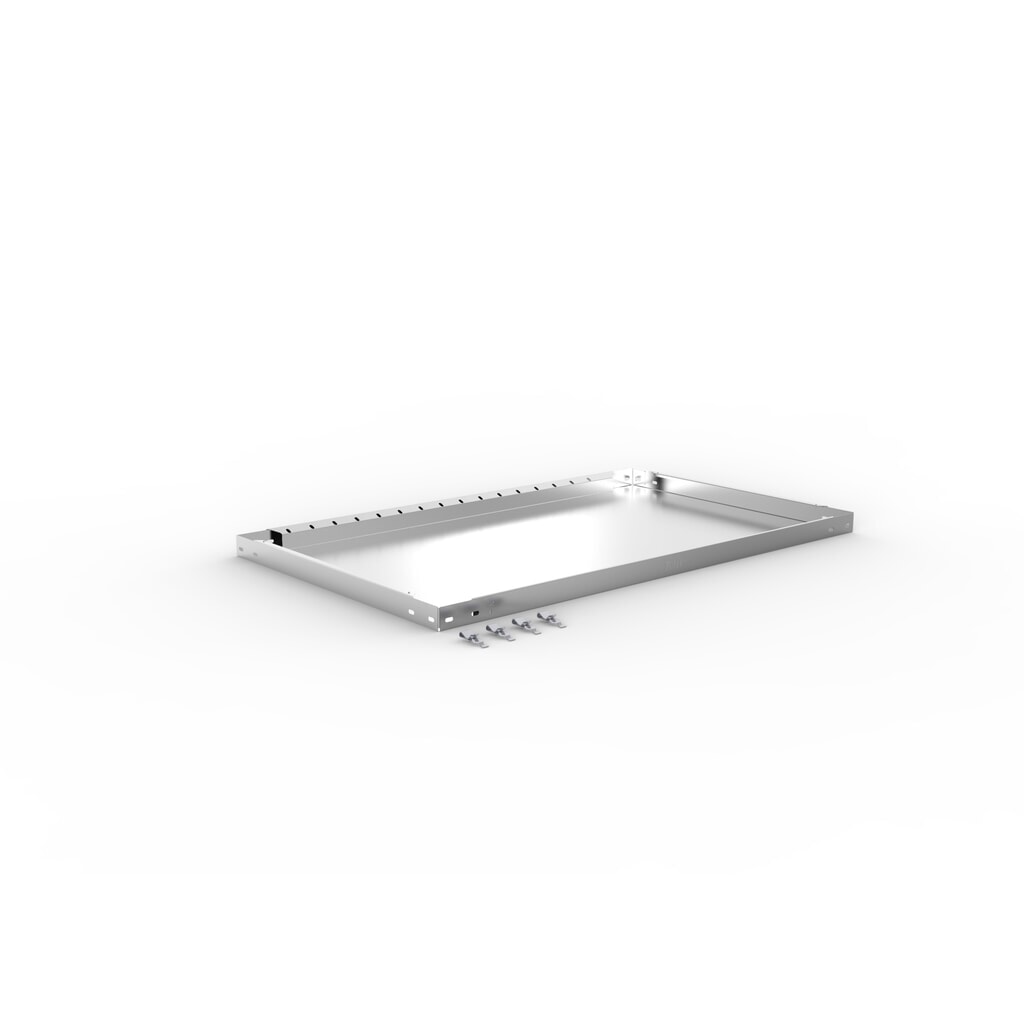N° de l'image du produit 2 : Tablette pour rayonnage à tablettes META système enfichable, charge par tablette 230 kg, galvanisée, l x P 1 000 x 600 mm