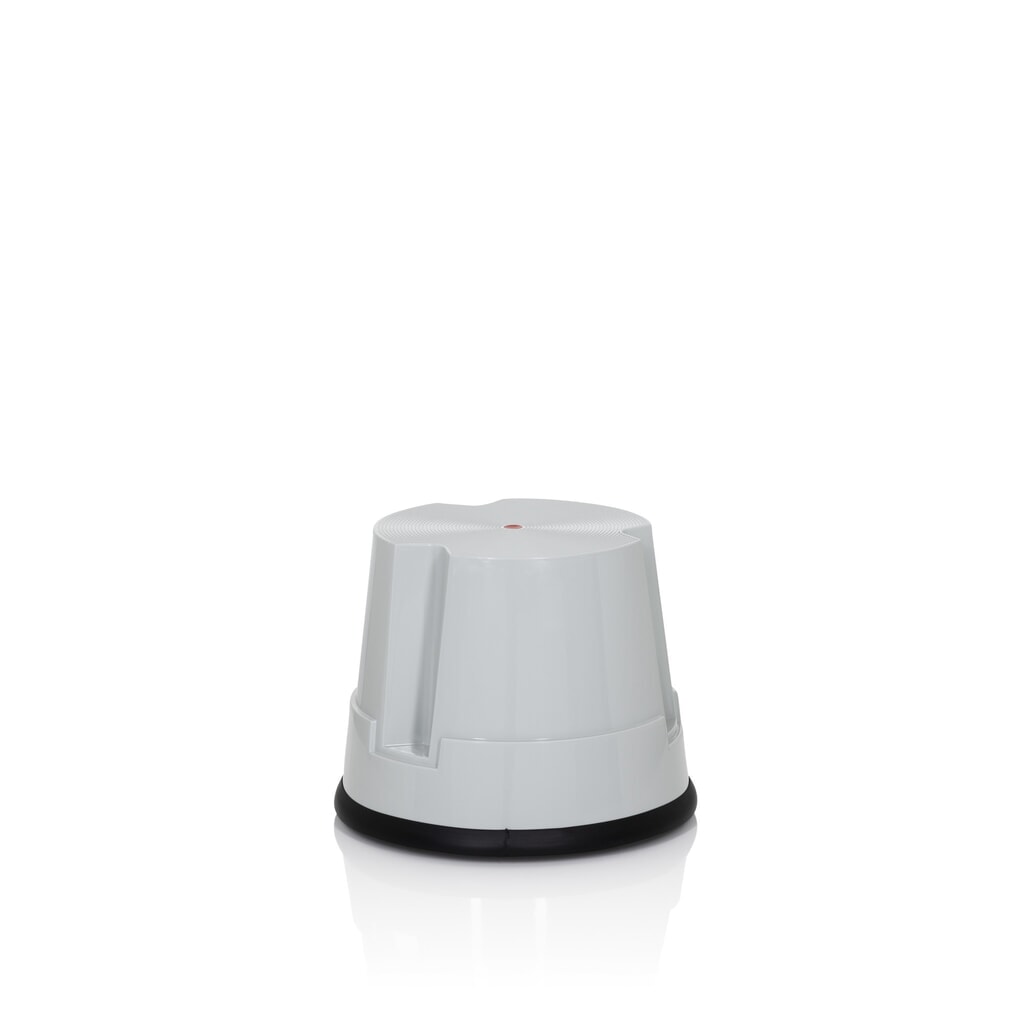 N° de l'image du produit 9 : Tabouret marchepied / tabouret à roulettes hjh OFFICE TIO-S plastique, gris