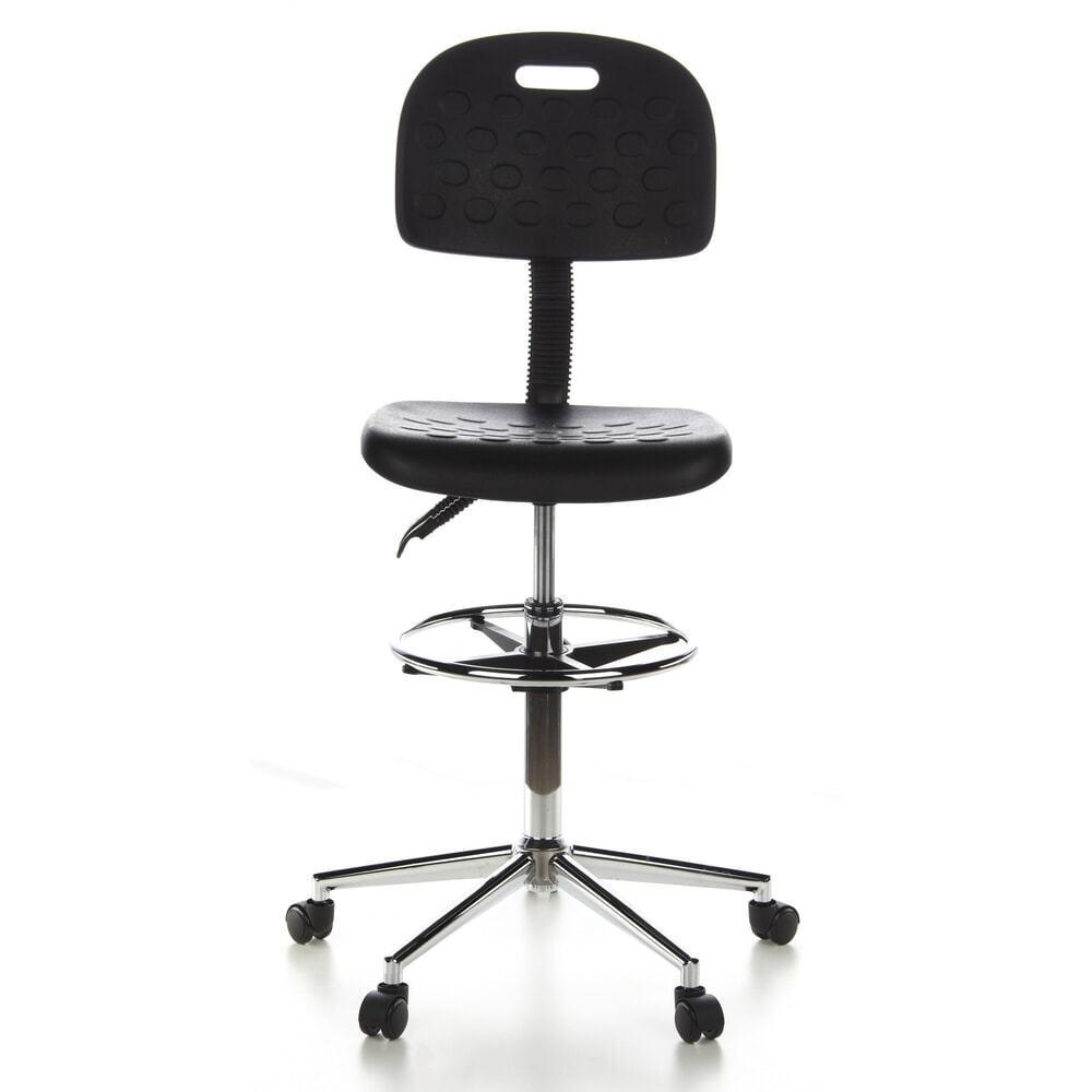 Illustration du produit: Tabouret / tabouret pivotant hjh OFFICE TOP WORK 23 similicuir, noir
