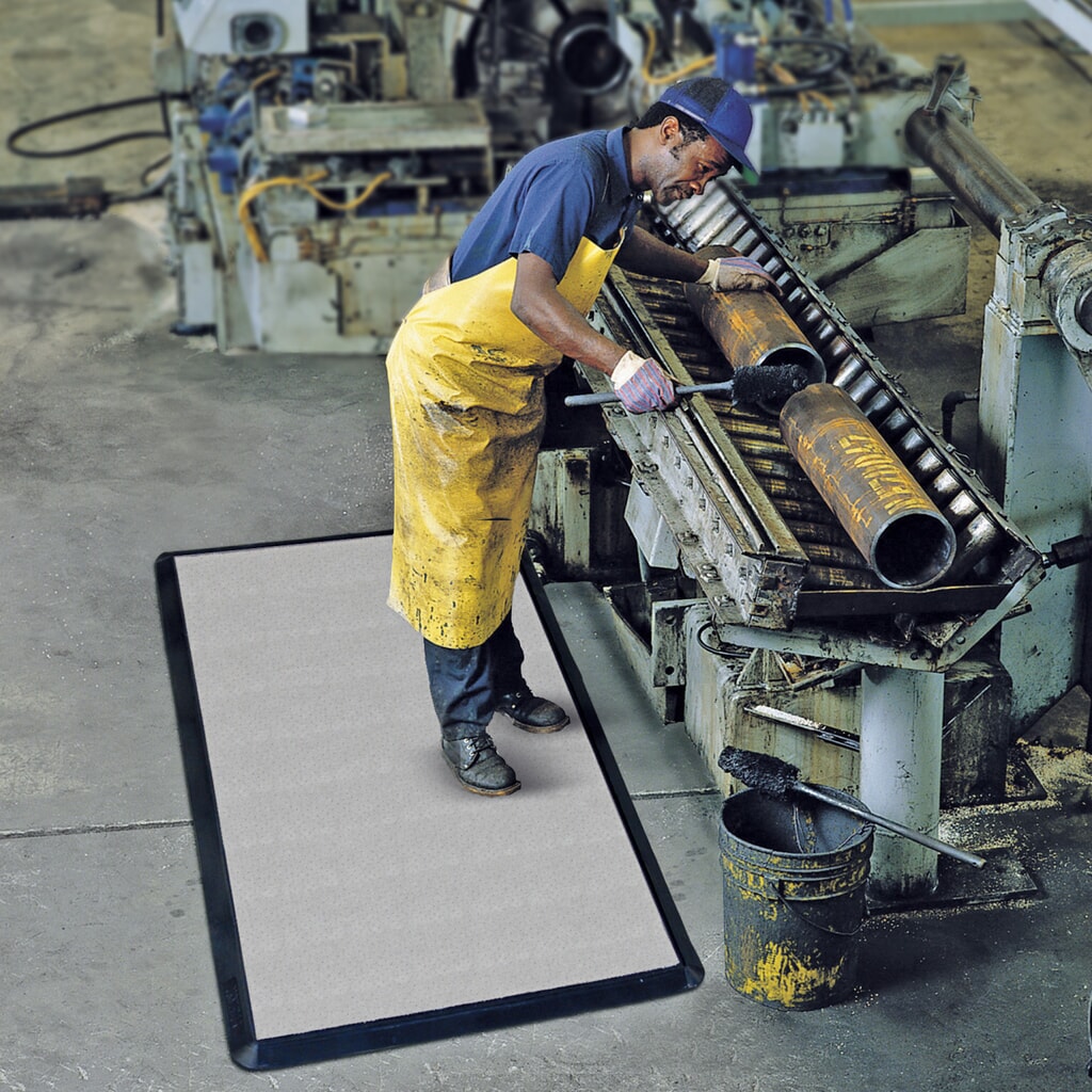Illustration du produit: Tapis anti-fatigue avec non-tissé, en caoutchouc nitrile, l x P 870 x 1 570 mm