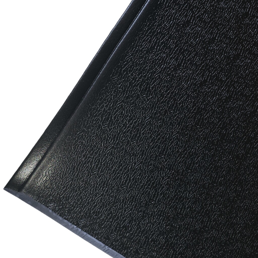 Steinbock® Anti-Ermüdungsmatte ErgoSoft, texturiert, 2-lagig, BxL 600 x 1.000 mm, schwarz Illustration du produit: Steinbock® Anti-Ermüdungsmatte ErgoSoft, texturiert, 2-lagig, BxL 600 x 1.000 mm, schwarz