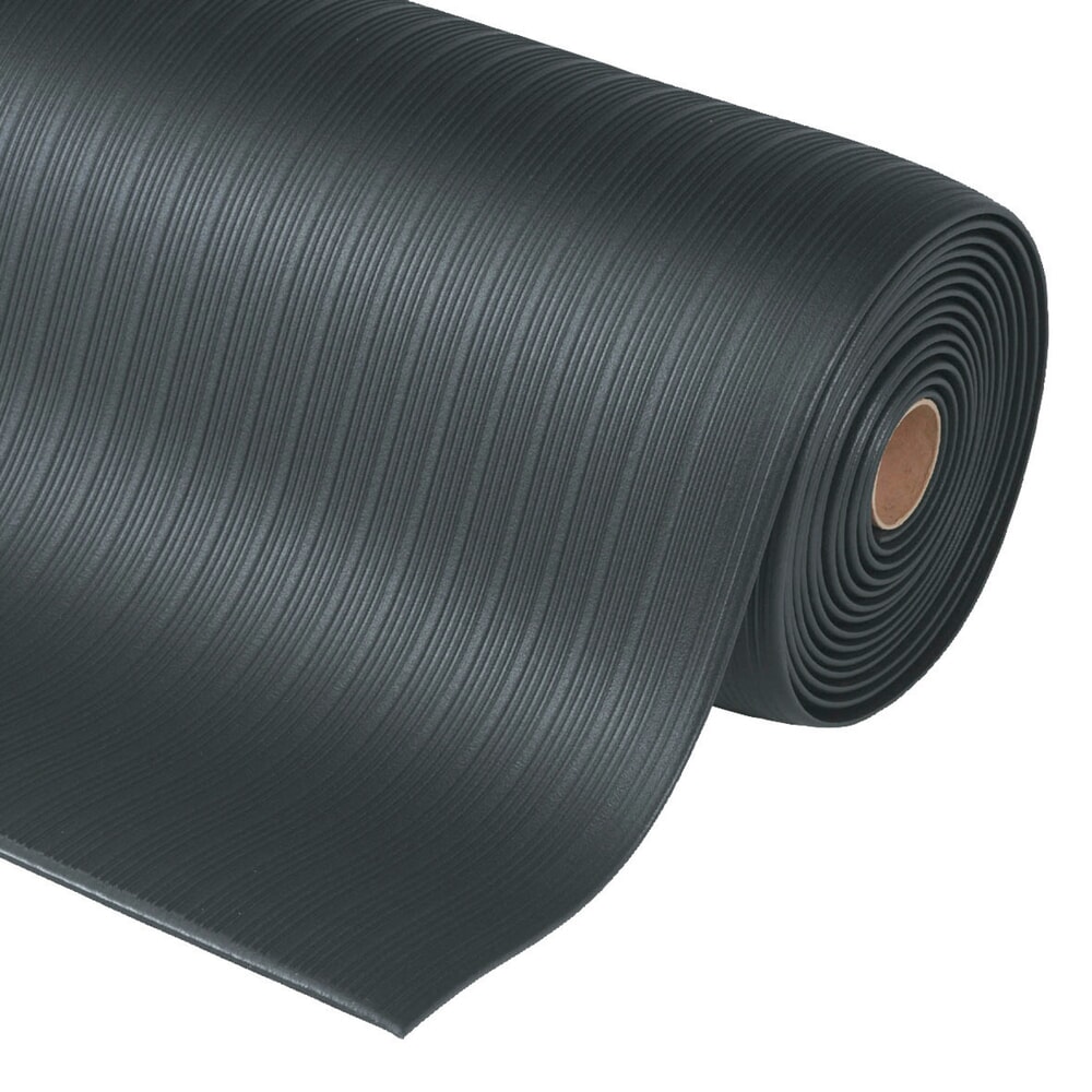 N° de l'image du produit 3 : Tapis anti-fatigue Premium, mousse de vinyle, LxP 600 x 910 mm, noir