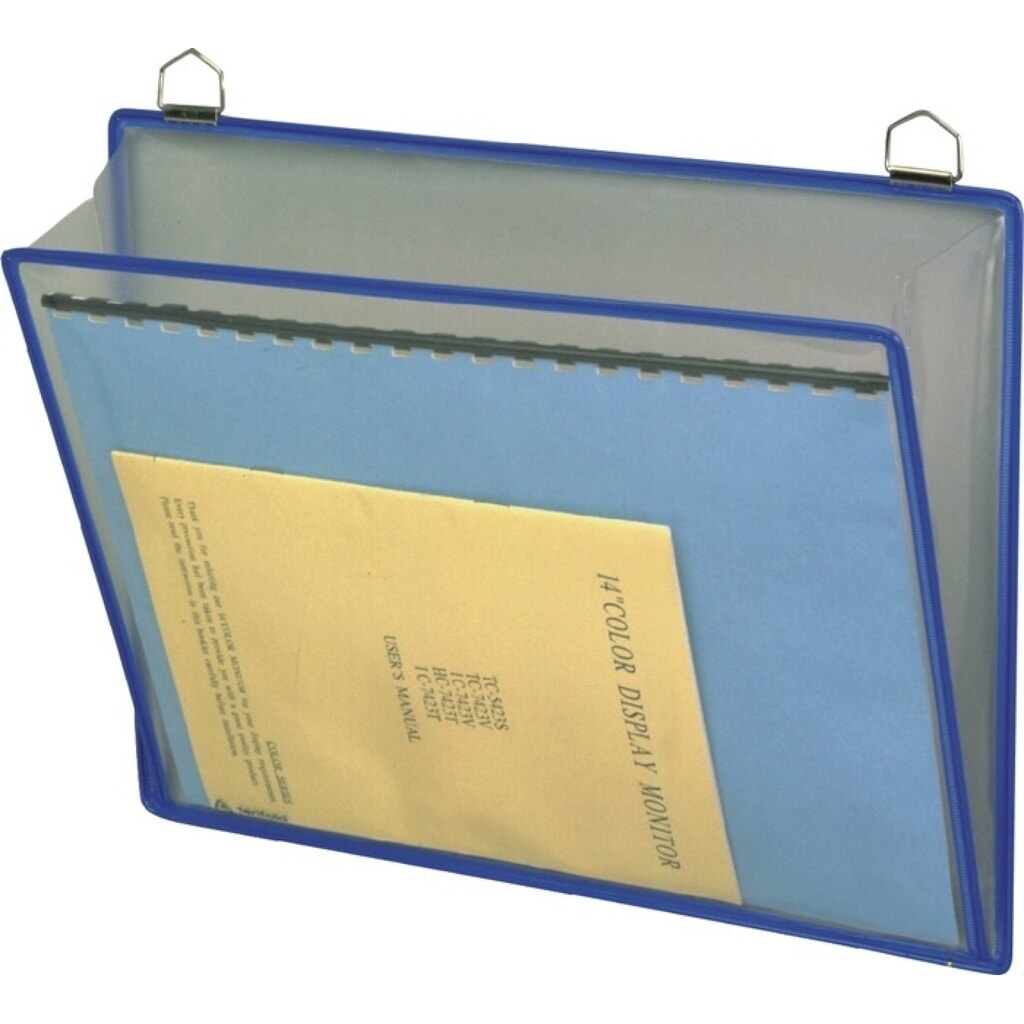 Illustration du produit: Tarifold Klarsichthängetasche, L340xH255mm, PVC reflexionsfrei, 5St./Btl.