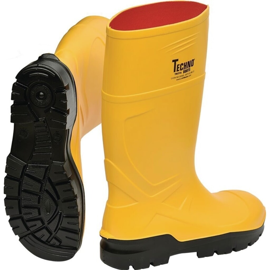 TECHNO BOOTS Sicherheitsstiefel Rönne Gr.41 gelb S5 Illustration du produit: TECHNO BOOTS Sicherheitsstiefel Rönne Gr.41 gelb S5