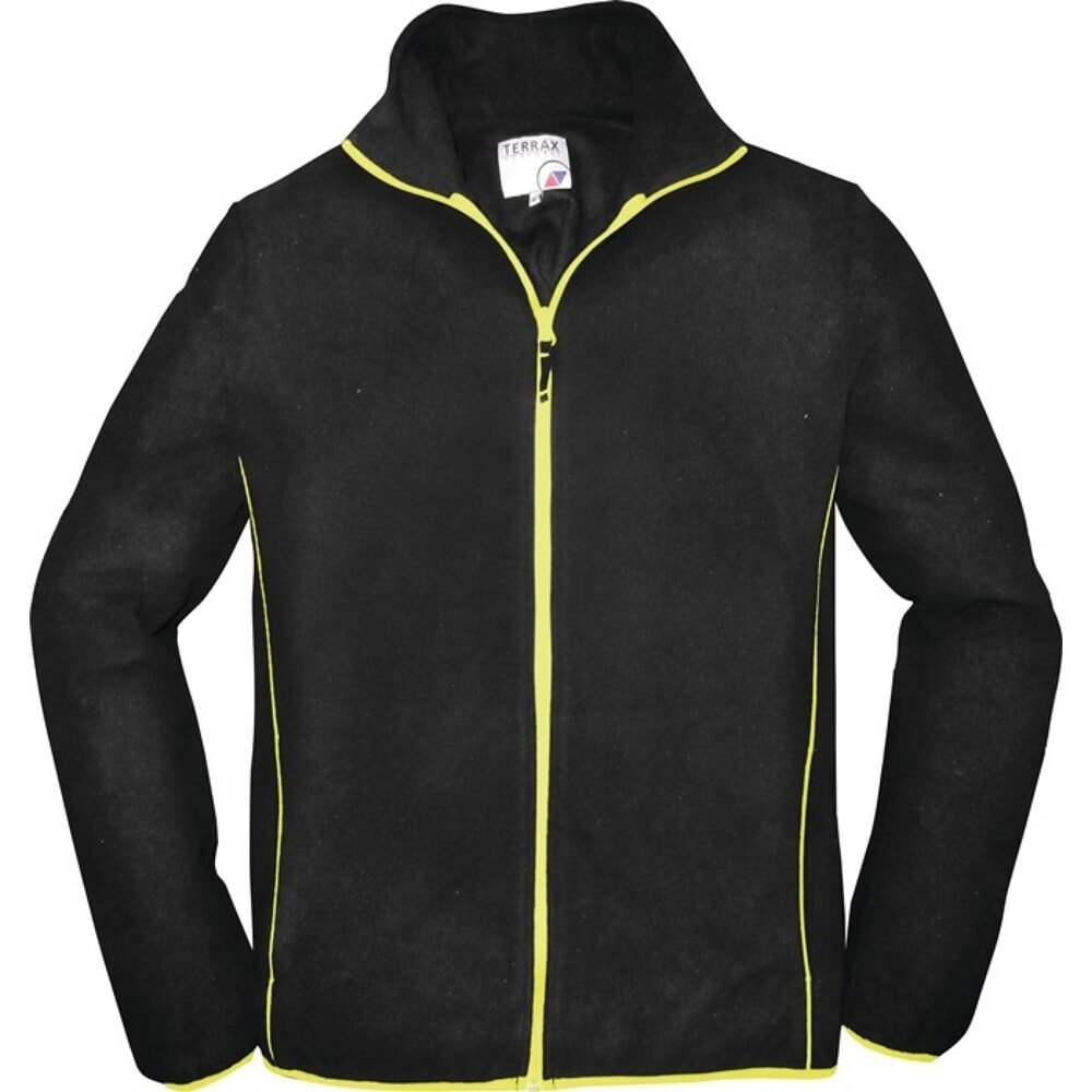 Illustration du produit: TERRAX Herren Fleecejacke Gr.L schwarz/limette