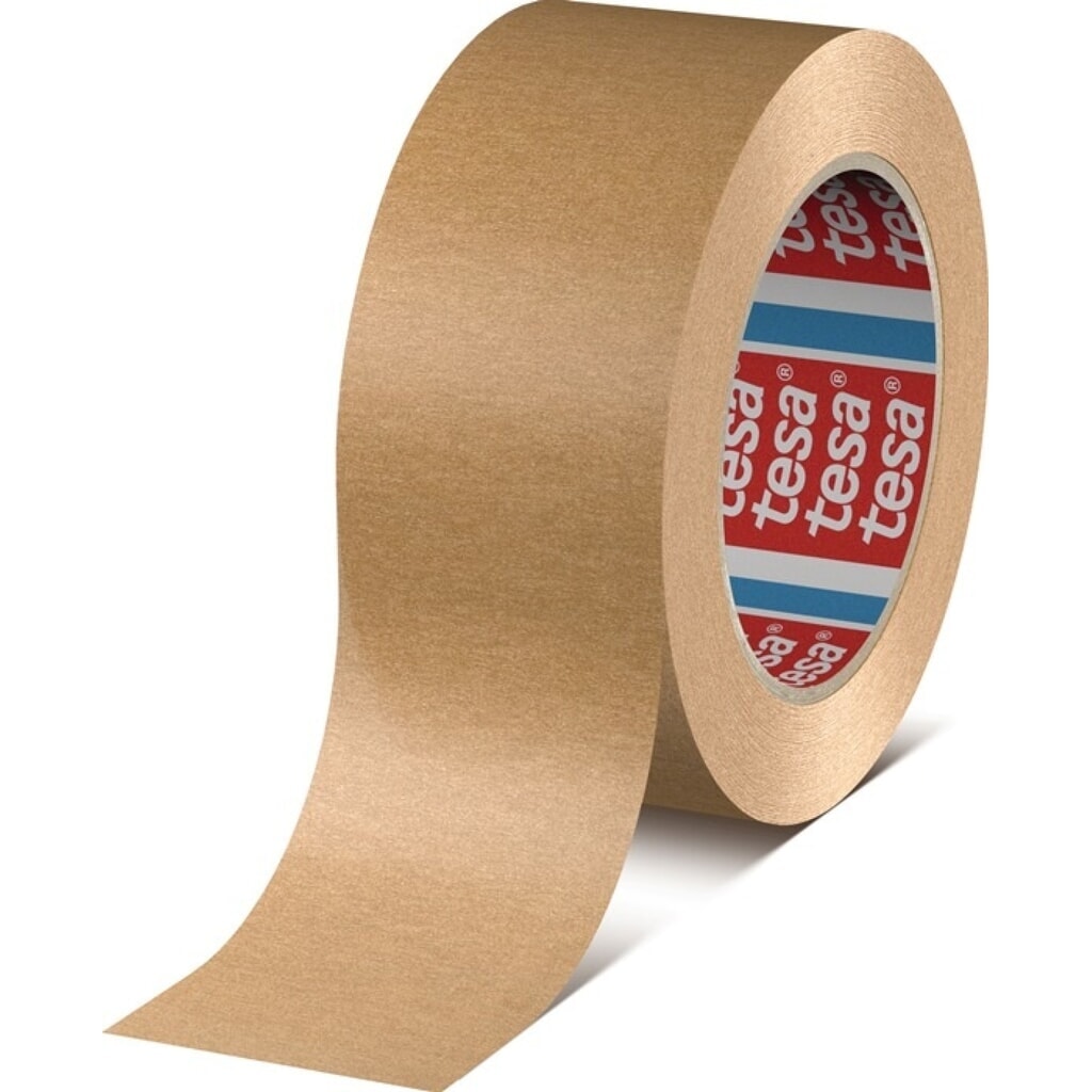tesa® Ruban adhésif d'emballage papier tesa® pack® 4713, longueur 50 m largeur 50 mm, chamois Illustration du produit: tesa® Ruban adhésif d'emballage papier tesa® pack® 4713, longueur 50 m largeur 50 mm, chamois