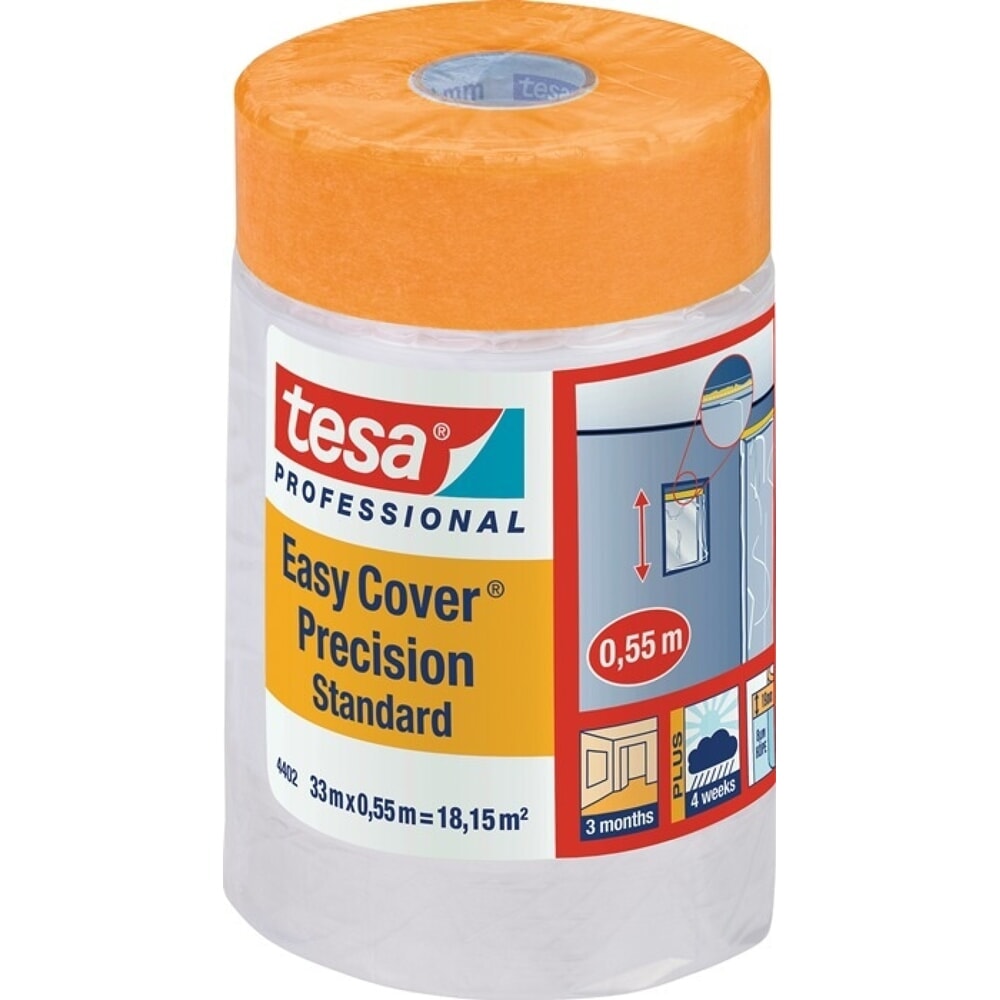 Illustration du produit: tesa® Ruban adhésif Easy Cover® 4402 Précision, longueur 33 m largeur 550 mm, rouleau