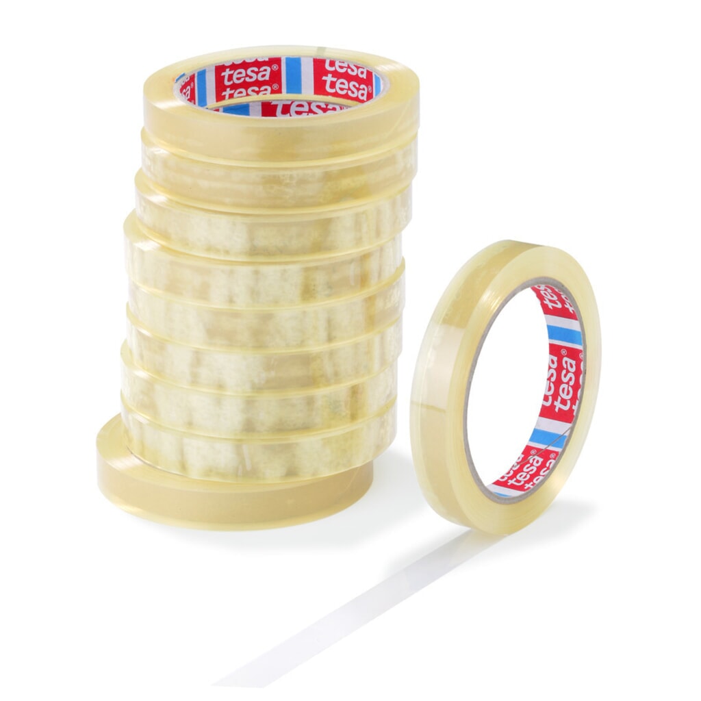 Illustration du produit: tesafilm Universal, 15mm breit x 66lfm., transparent,76mm Kern,1 Box (10 Rollen)