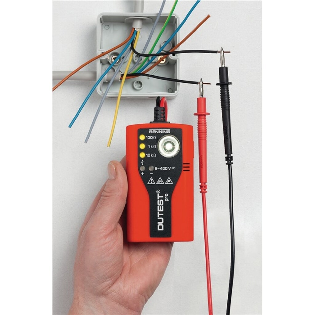 Testeur de courant DUTEST® pro 6-400 V AC/DC BENNING N° de l'image du produit 2 : Testeur de courant DUTEST® pro 6-400 V AC/DC BENNING