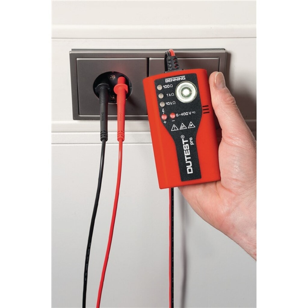 N° de l'image du produit 3 : Testeur de courant DUTEST® pro 6-400 V AC/DC BENNING