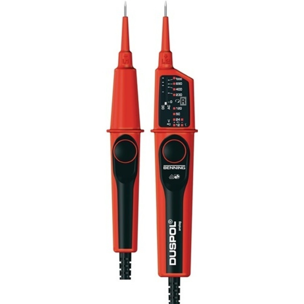 Illustration du produit: Détecteur de tension DUSPOL® analog 12-1000 V AC/DC bipolaire BENNING