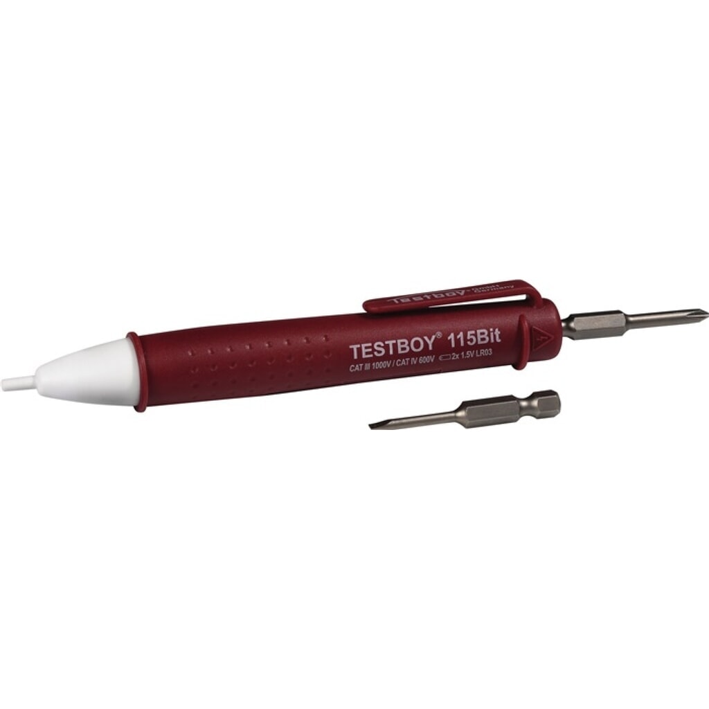 N° de l'image du produit 2 : Détecteur de tension Embout TB 115 12-1000 V AC CAT IV 600 V TESTBOY