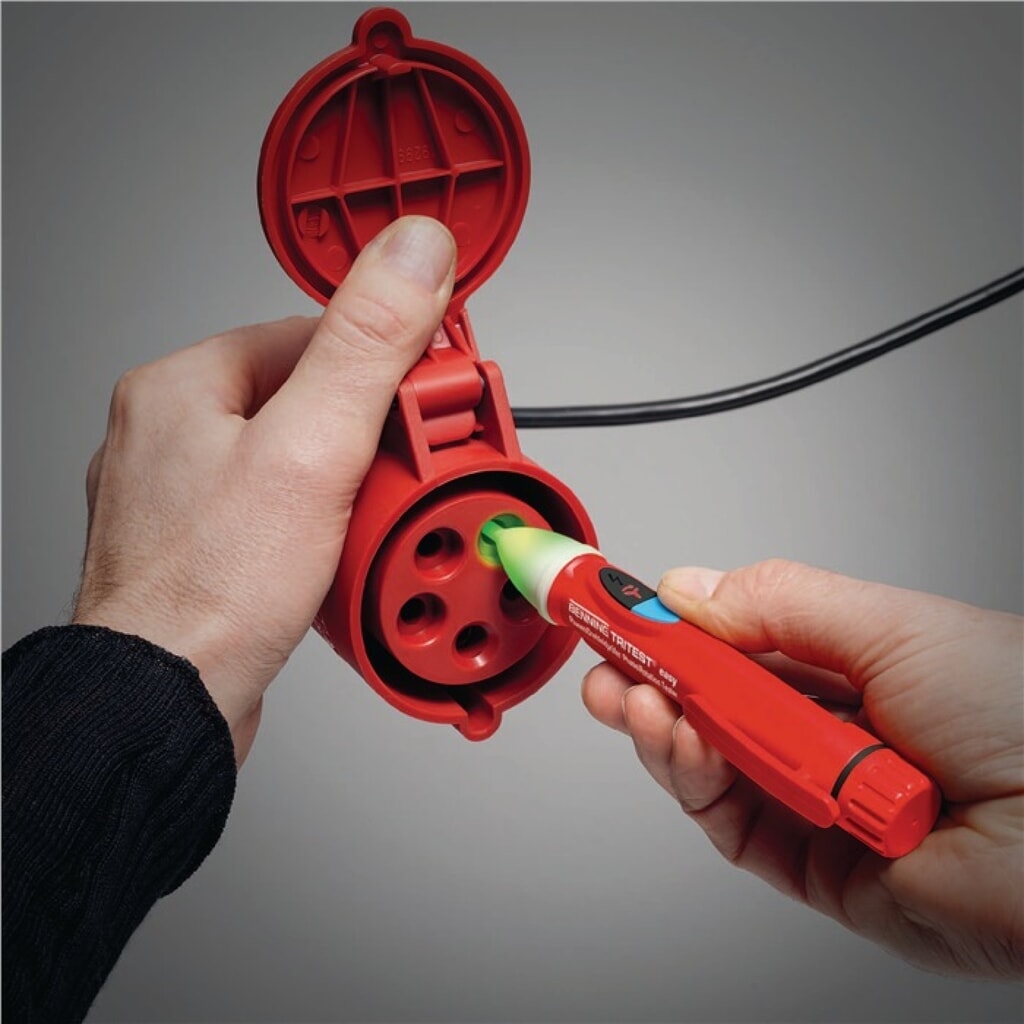 Testeur de champ cyclique/de phase TRITEST® easy 200-1000 V AC sans contact BENN N° de l'image du produit 2 : Testeur de champ cyclique/de phase TRITEST® easy 200-1000 V AC sans contact BENN