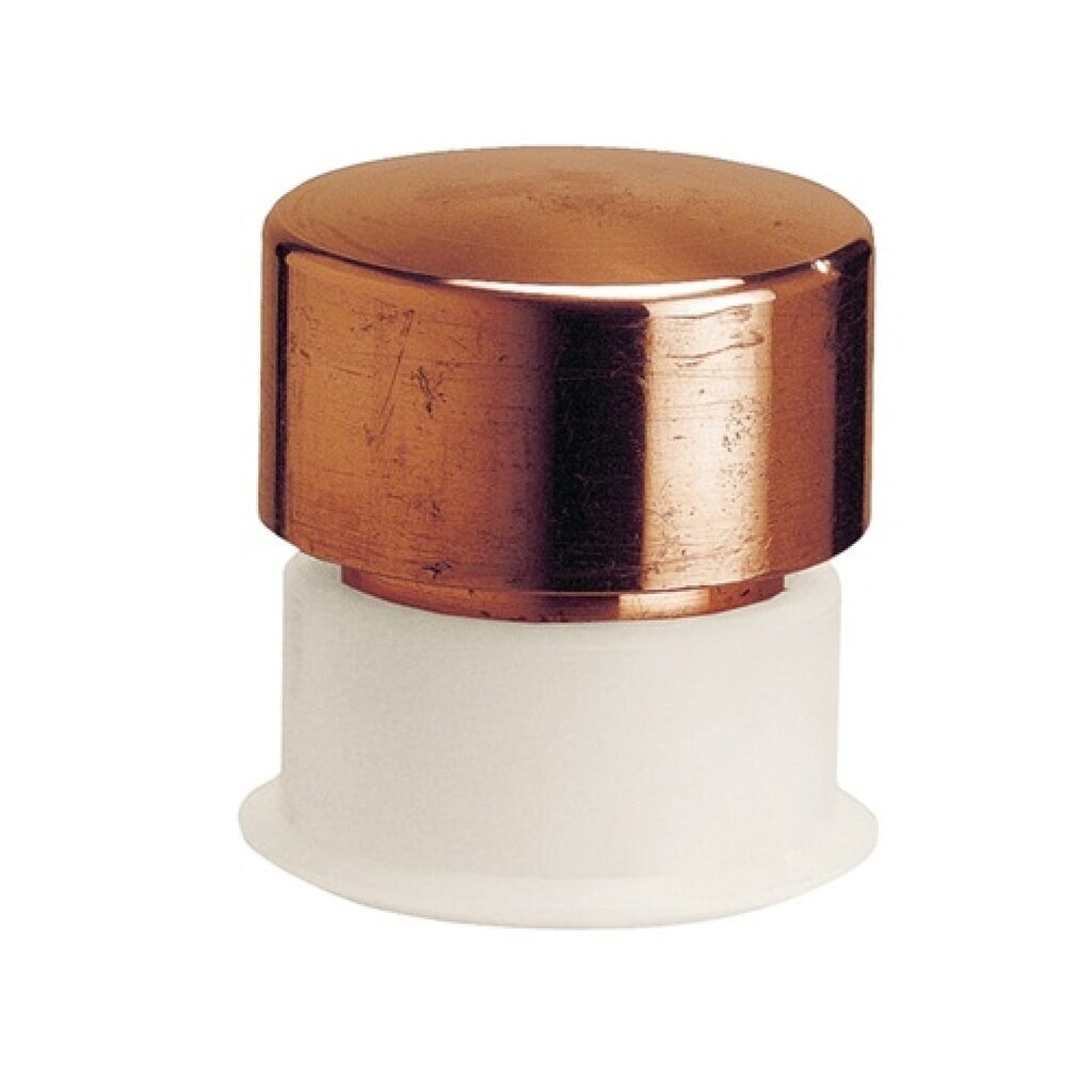 Tête de maillet à frappe amortie SIMPLEX D. de la tête 40 mm cuivre avec gaine e Illustration du produit: Tête de maillet à frappe amortie SIMPLEX D. de la tête 40 mm cuivre avec gaine e