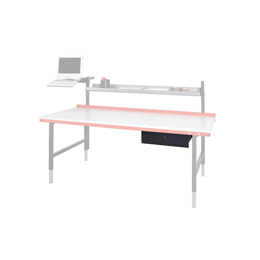N° de l'image du produit 2 : Tiroir en acier pour système de table d’emballage Rocholz, H x l x P 150 x 520 x 500 mm