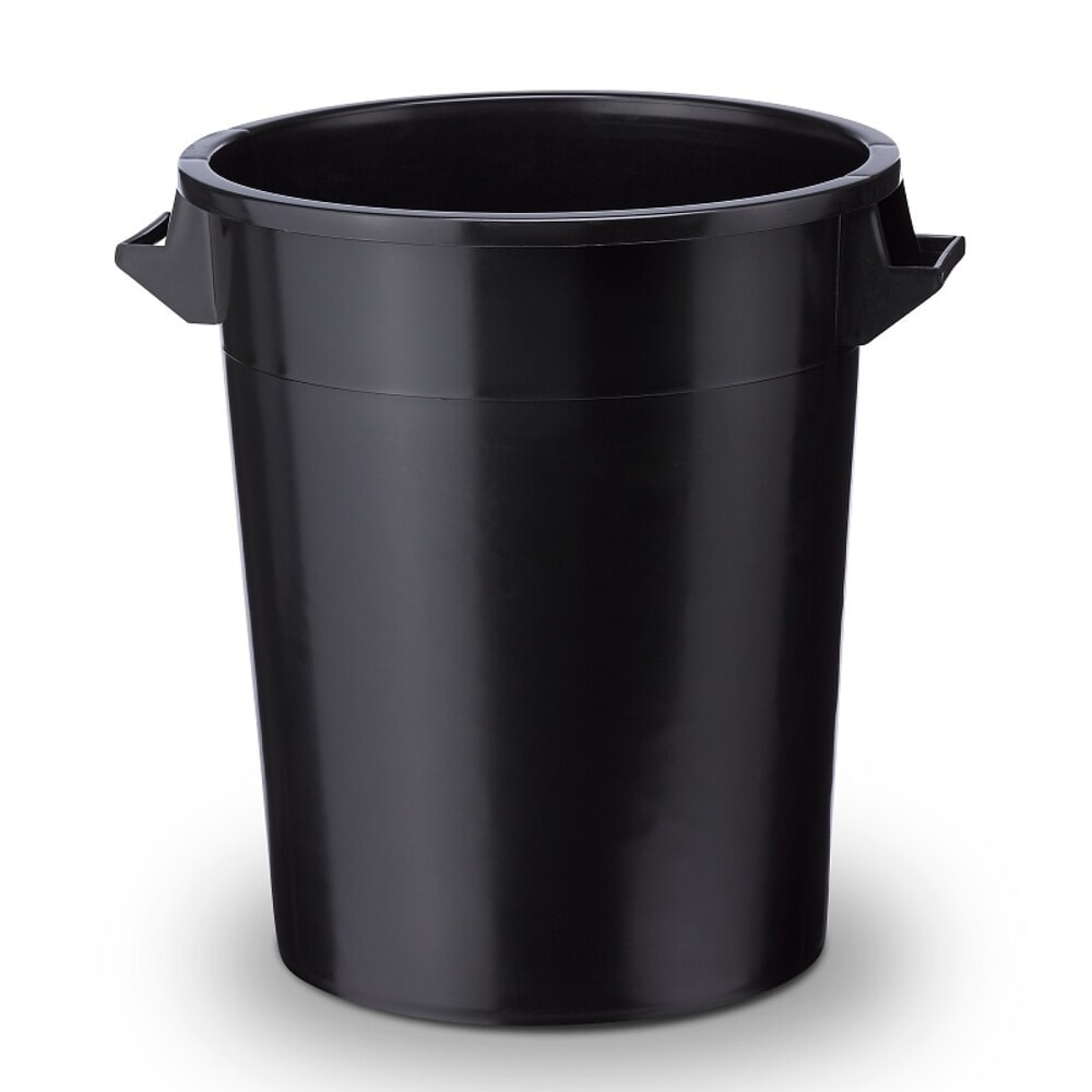Illustration du produit: Tonneau en plastique, noir, 75 litres