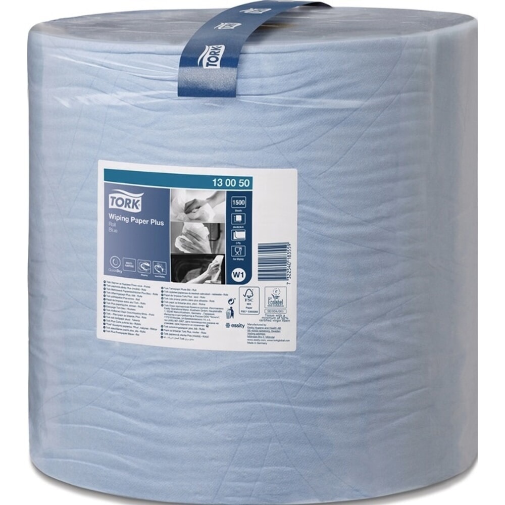 Illustration du produit: TORK® Putztuch TORK® 130050 L340xB369ca.mm blau