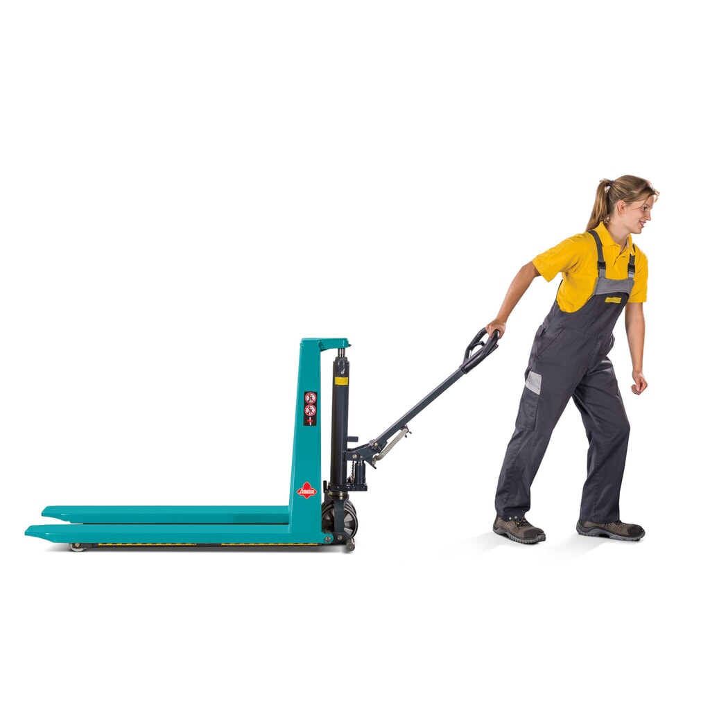 Transpalette à ciseaux Ameise® PTM 1.0 Scissor avec levée rapide, capacité de charge 1 000 kg, longueur des fourches 1 150 mm N° de l'image du produit 8 : Transpalette à ciseaux Ameise® PTM 1.0 Scissor avec levée rapide, capacité de charge 1 000 kg, longueur des fourches 1 150 mm