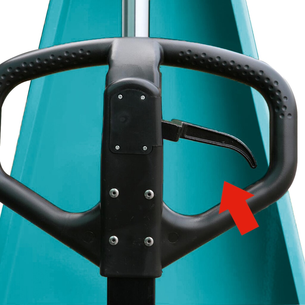 Transpalette à ciseaux Ameise® PTM 1.0 Scissor avec levée rapide, capacité de charge 1 000 kg, longueur des fourches 1 150 mm N° de l'image du produit 4 : Transpalette à ciseaux Ameise® PTM 1.0 Scissor avec levée rapide, capacité de charge 1 000 kg, longueur des fourches 1 150 mm