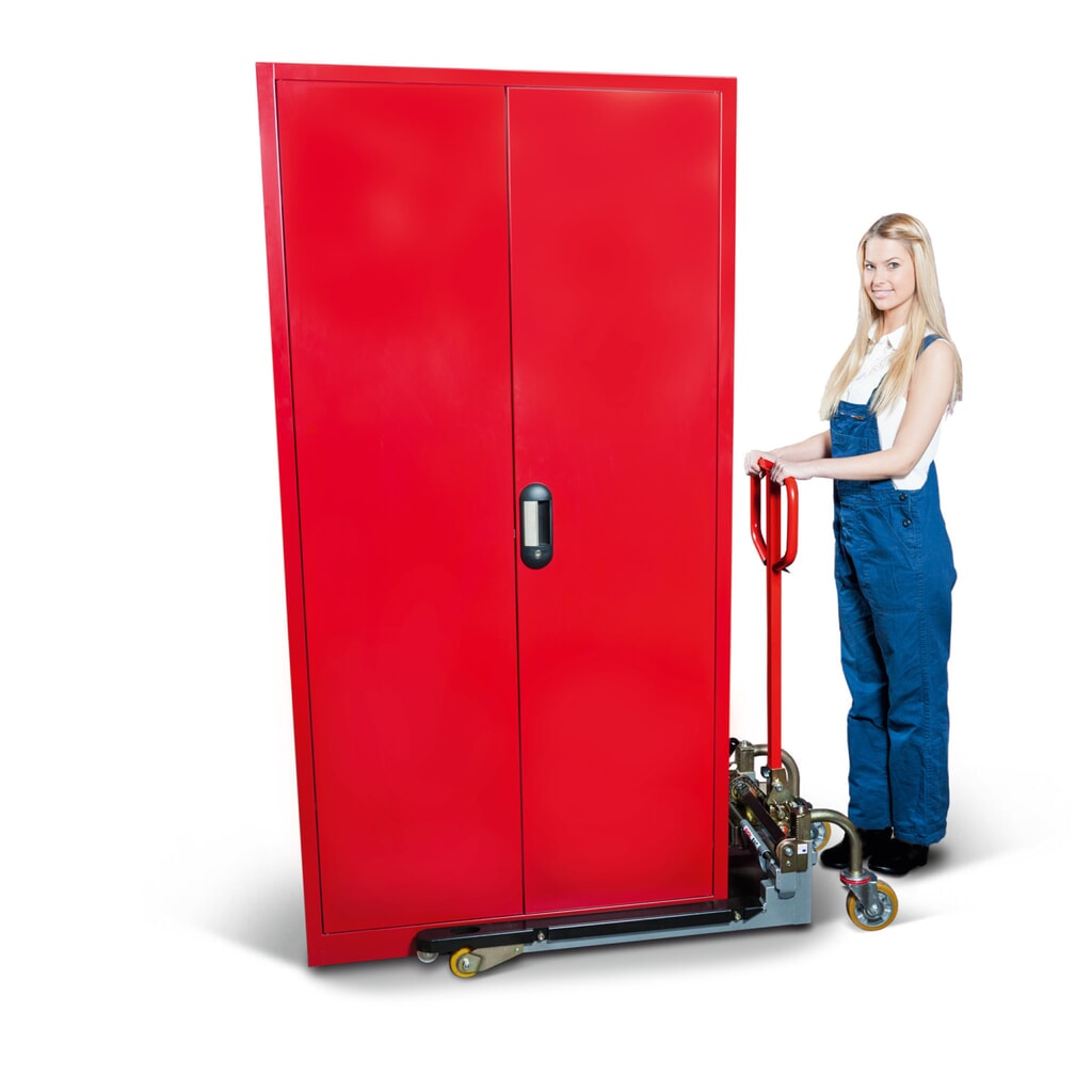 Transpalette à géométrie variable PAL-BAC, capacité de charge 750 kg, longueur des fourches 825 mm N° de l'image du produit 2 : Transpalette à géométrie variable PAL-BAC, capacité de charge 750 kg, longueur des fourches 825 mm