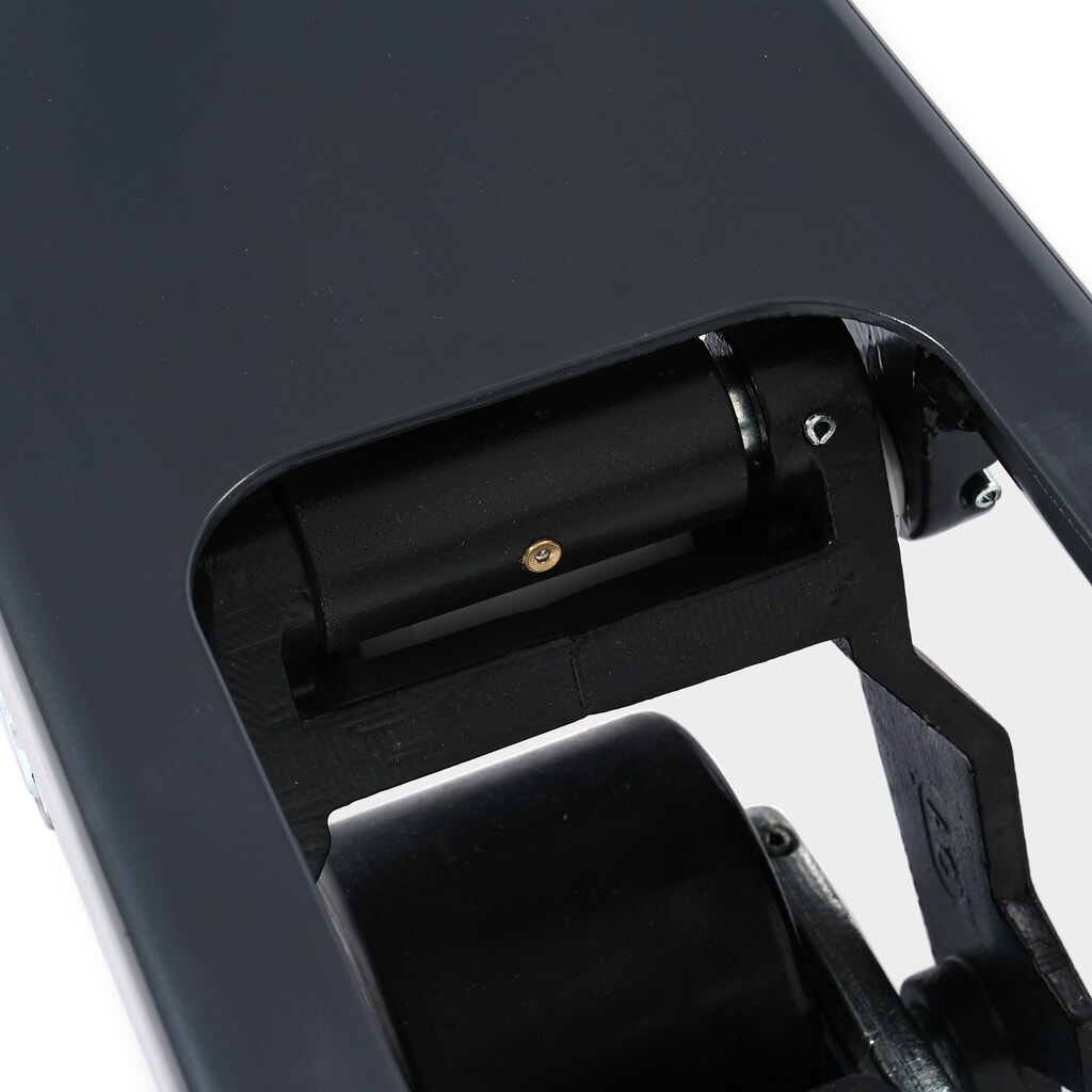 N° de l'image du produit 7 : Transpalette peseur HEMMDAL PTM 2.0 Scale, capacité de charge 2 000 kg, pas de 5 kg, galets de fourche simples
